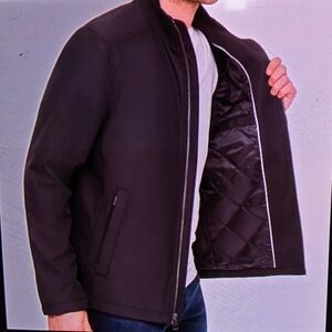 NWT Calvin Klein XXL Black Jacket Firm Price